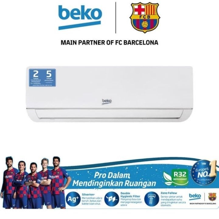 AC beko 1/2pk+ pemasangan(bsfa 050/051)