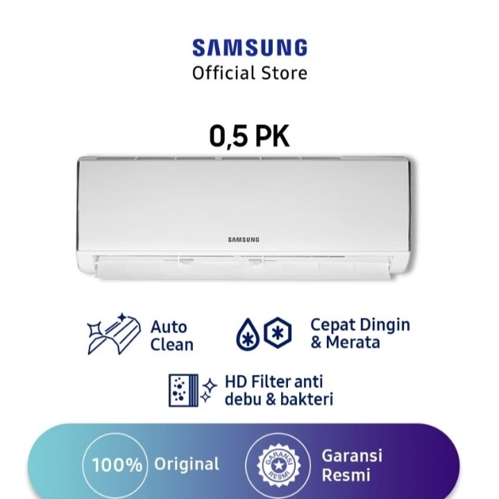 AC SAMSUNG 1/2 PK(AR05NRFLDWKNSE) UNIT ONLY