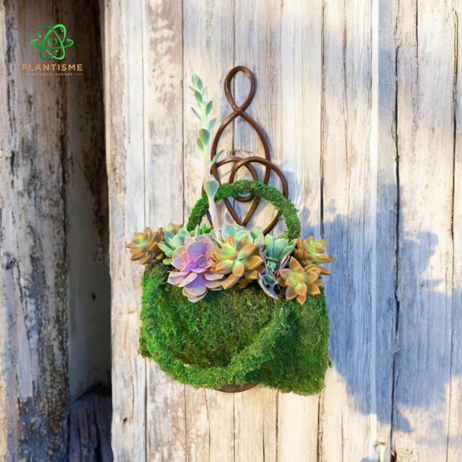Clutch Succulent Bag In Moss Verdant Plantisme Collection