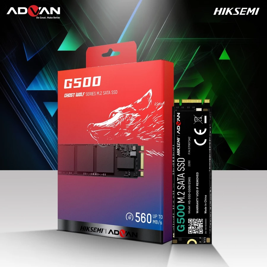 SSD ADVAN X HIKSEMI G500 M.2 SATA 256GB 2280 M2 SATA