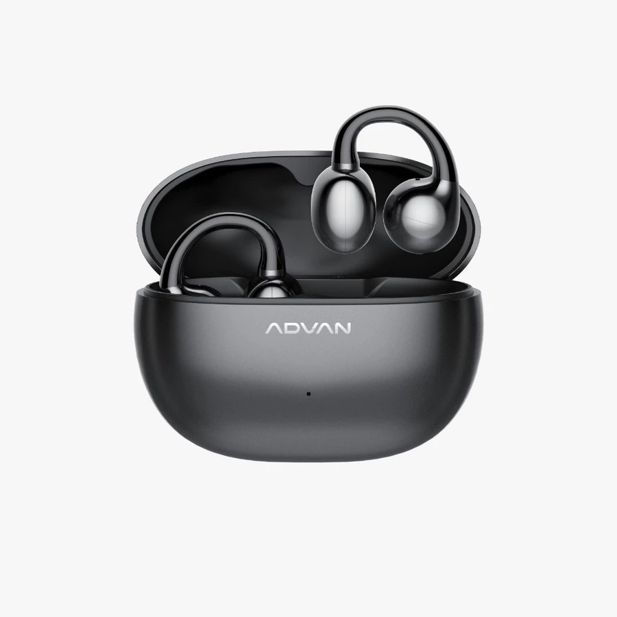 [New Launch] ADVAN TWS Eclipse Ear Clip Bluetooth 5.4 Low Latency Open Ear Smart OWS Touch Control ENC Fashionable Design Slim