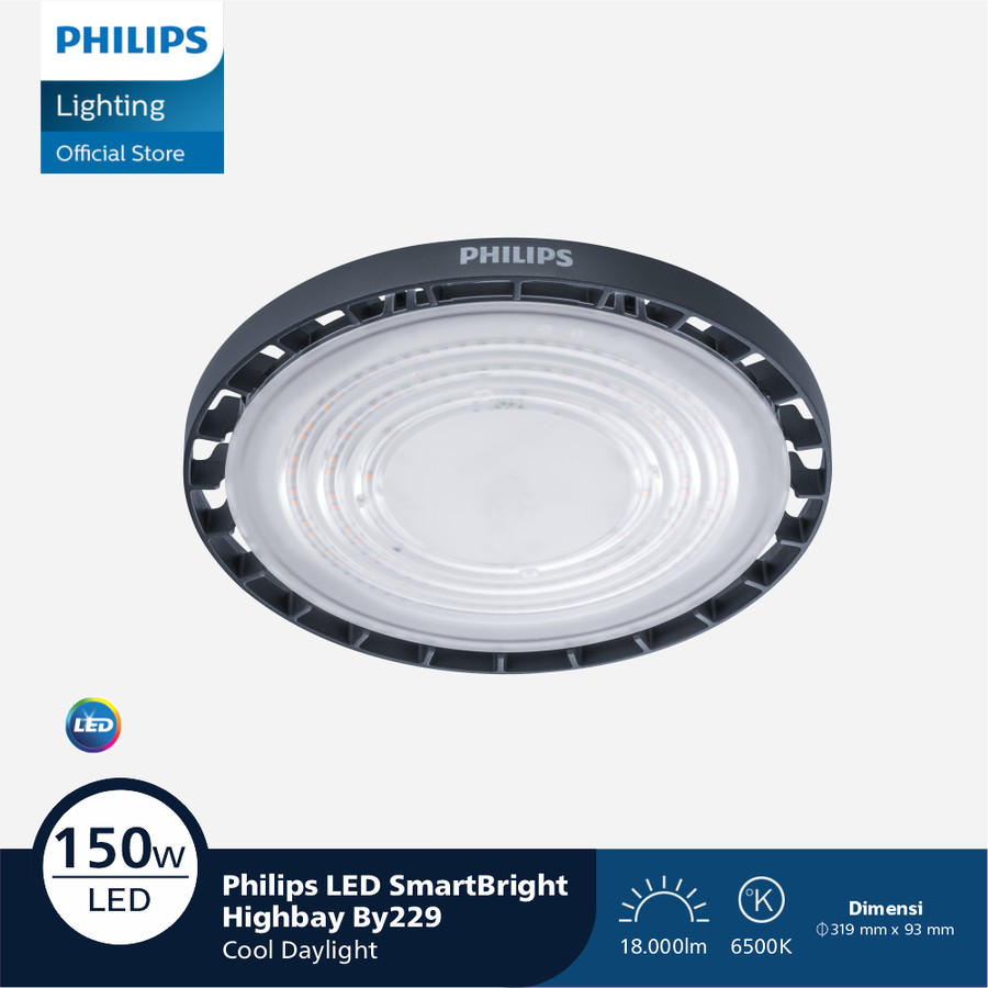 Philips lampu Highbay BY229P 150W CoolDaylight putih