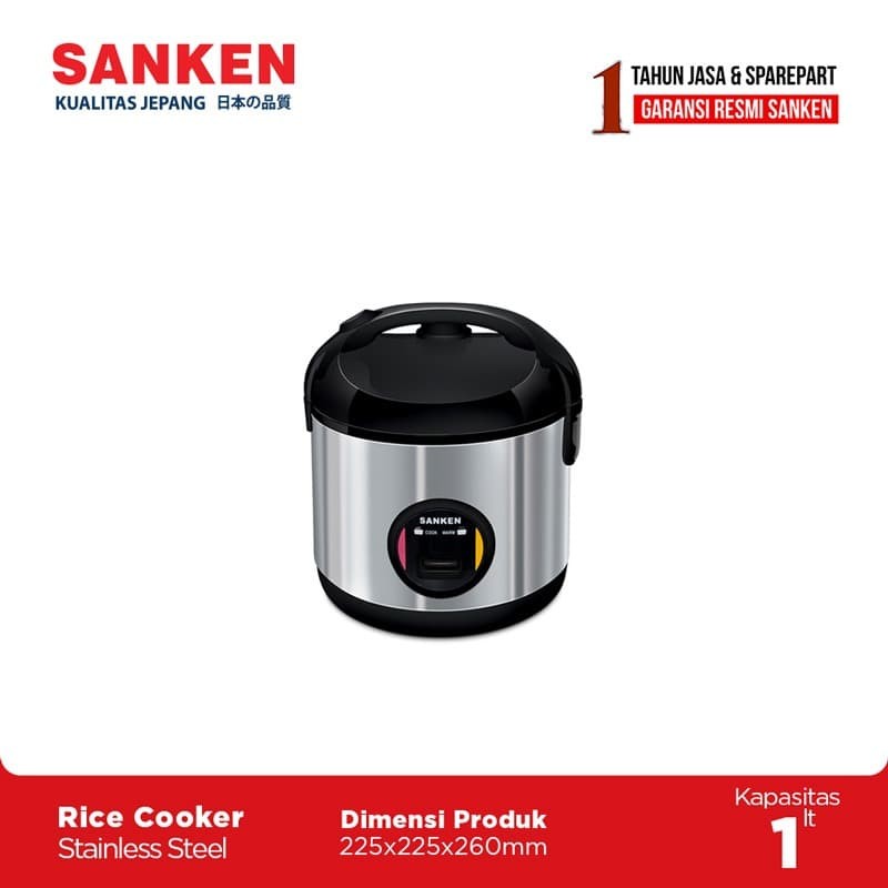Sanken Rice Cooker 1 Liter SJ-203 Warna Random 