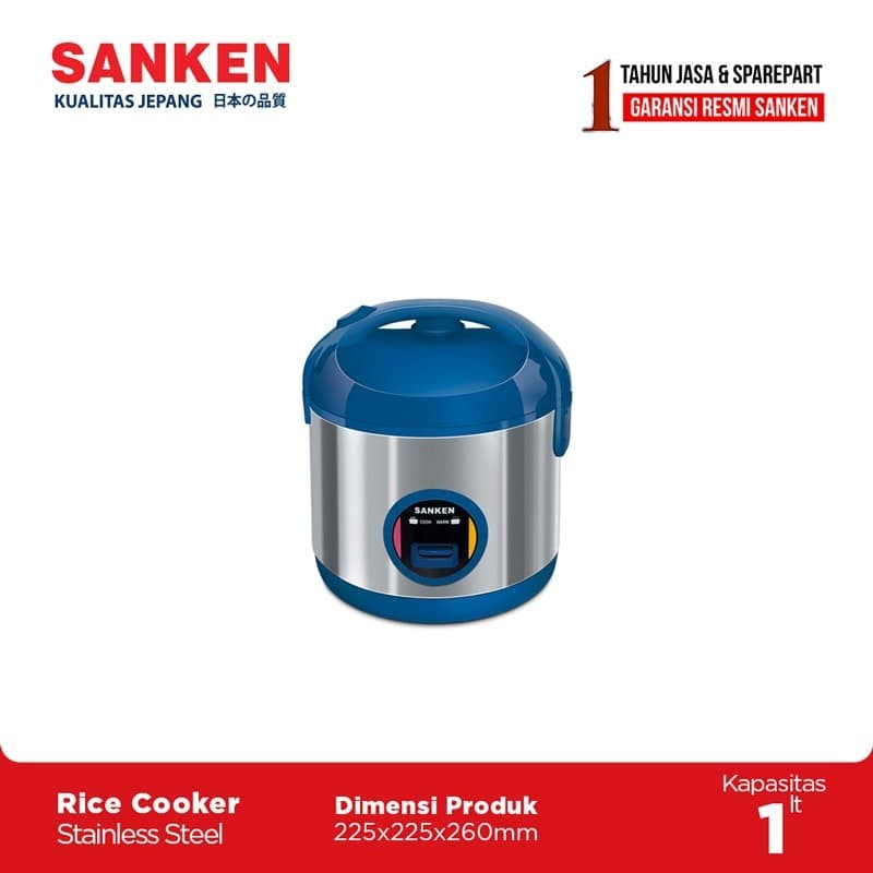 Sanken Rice Cooker 1 Liter SJ-203 Warna Random 