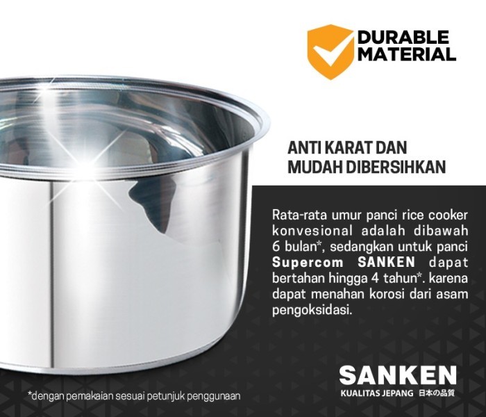 Sanken SJ-2000M-LG Magic Com 1.8 L Light Green