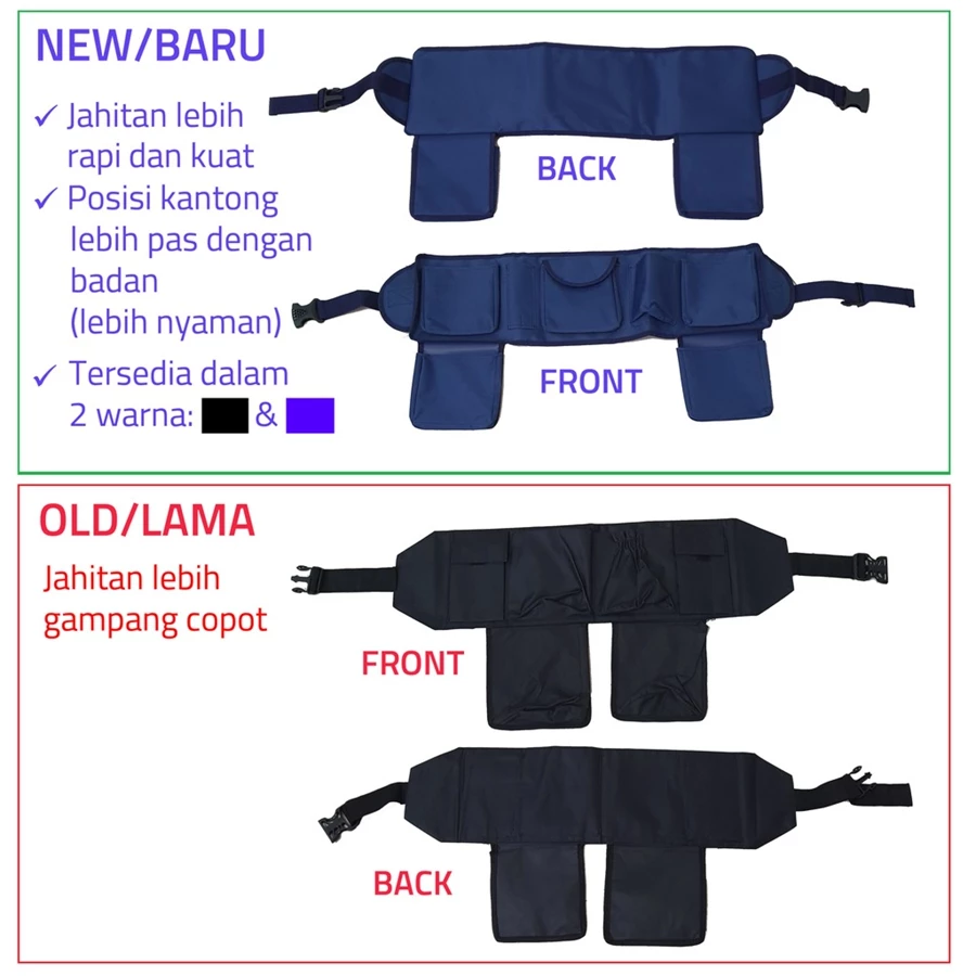 PROVEN Caddy Bag / Tas Pinggang Cleaning Services