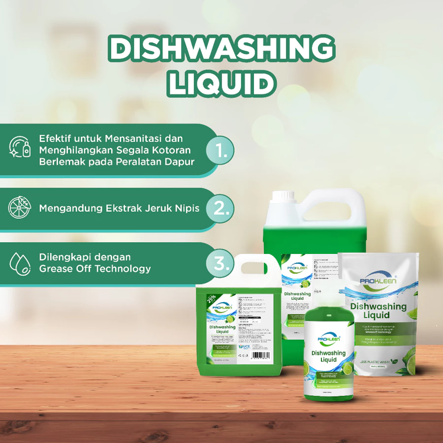 PROKLEEN Sabun Cuci Piring Dishwashing 5L Konsentrat
