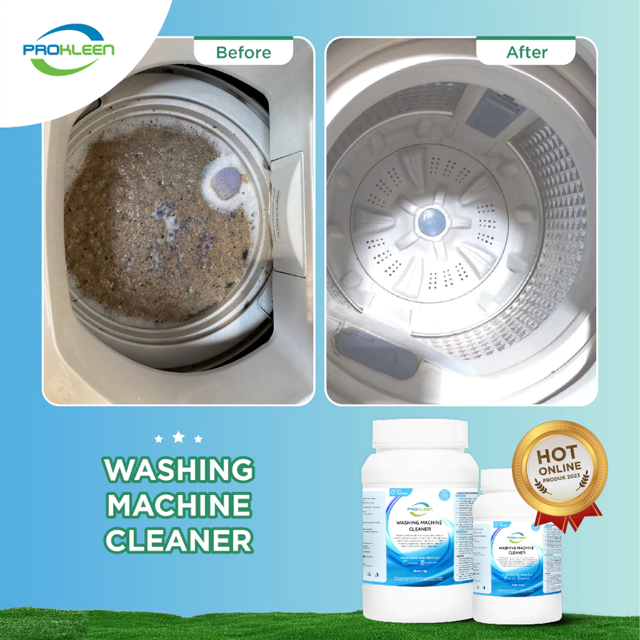 [PROMO]PROKLEEN Pembersih Mesin Cuci Washing Machine Cleaner  1Kg