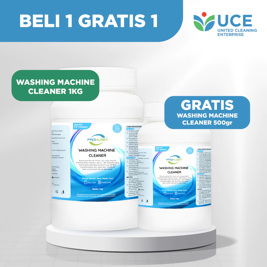 [BUY 1 GET 1] Pembersih Mesin Cuci PROKLEEN 1kg + FREE 500gr
