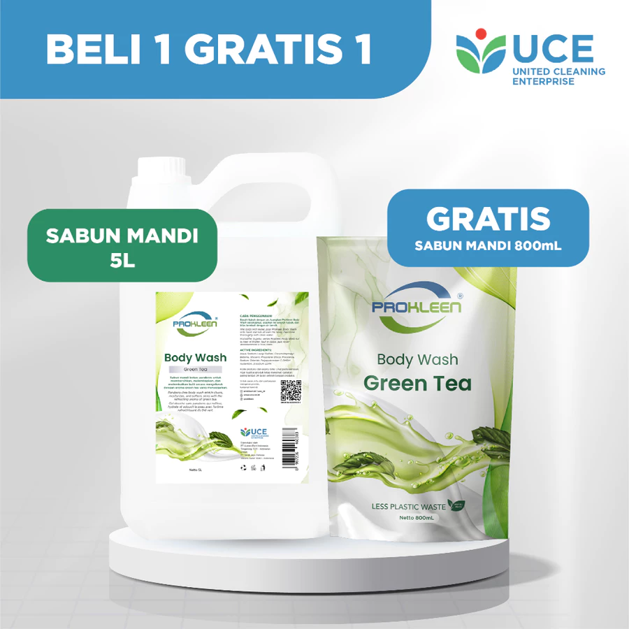 [BUY 1 GET 1] Sabun Mandi BATH & BODY WASH FOAM 5L + FREE 800mL