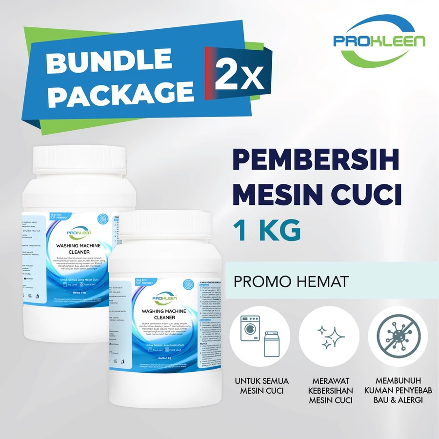 PROKLEEN [BUNDLE] Pembersih Mesin Cuci Washing Machine Cleaner - 2pcs