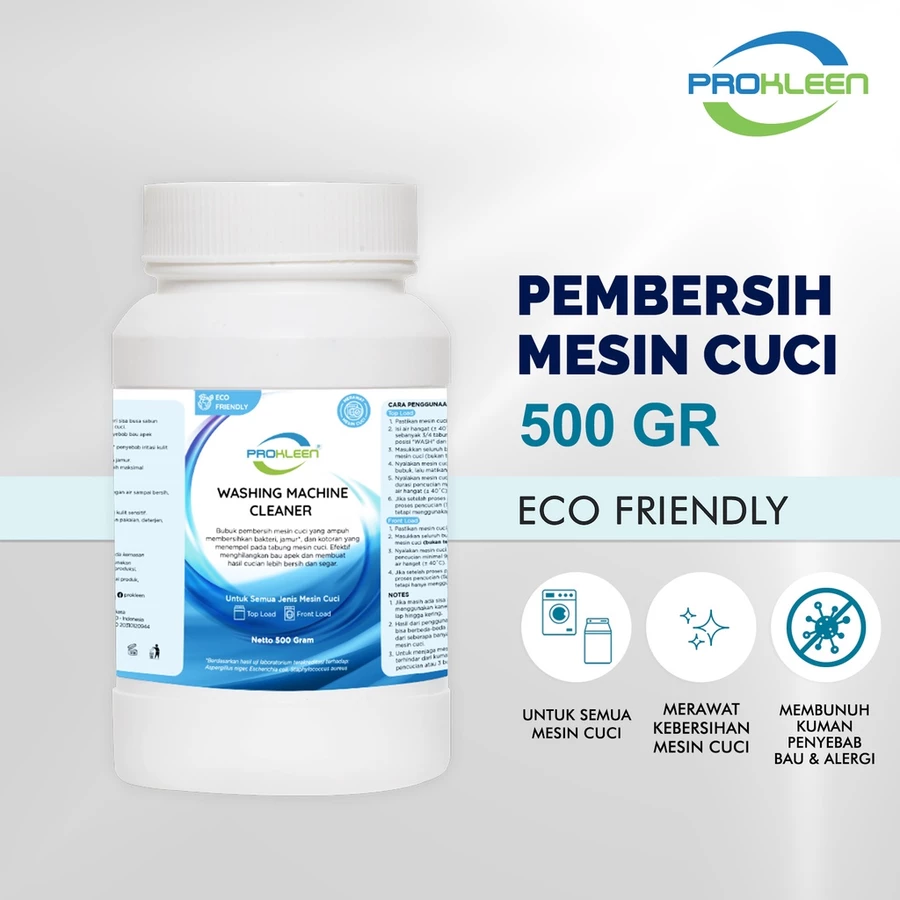 PROKLEEN Pembersih Mesin Cuci Washing Machine Cleaner Premium 1Kg
