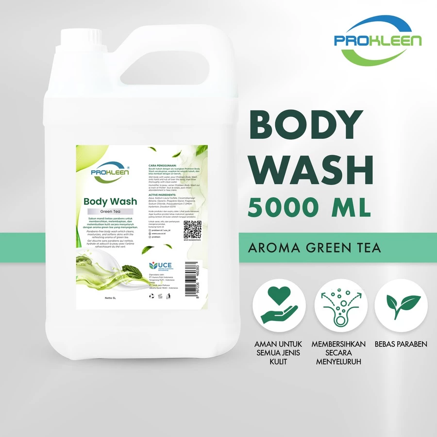 PROKLEEN Sabun Mandi Bath & Body Wash Foam 5L