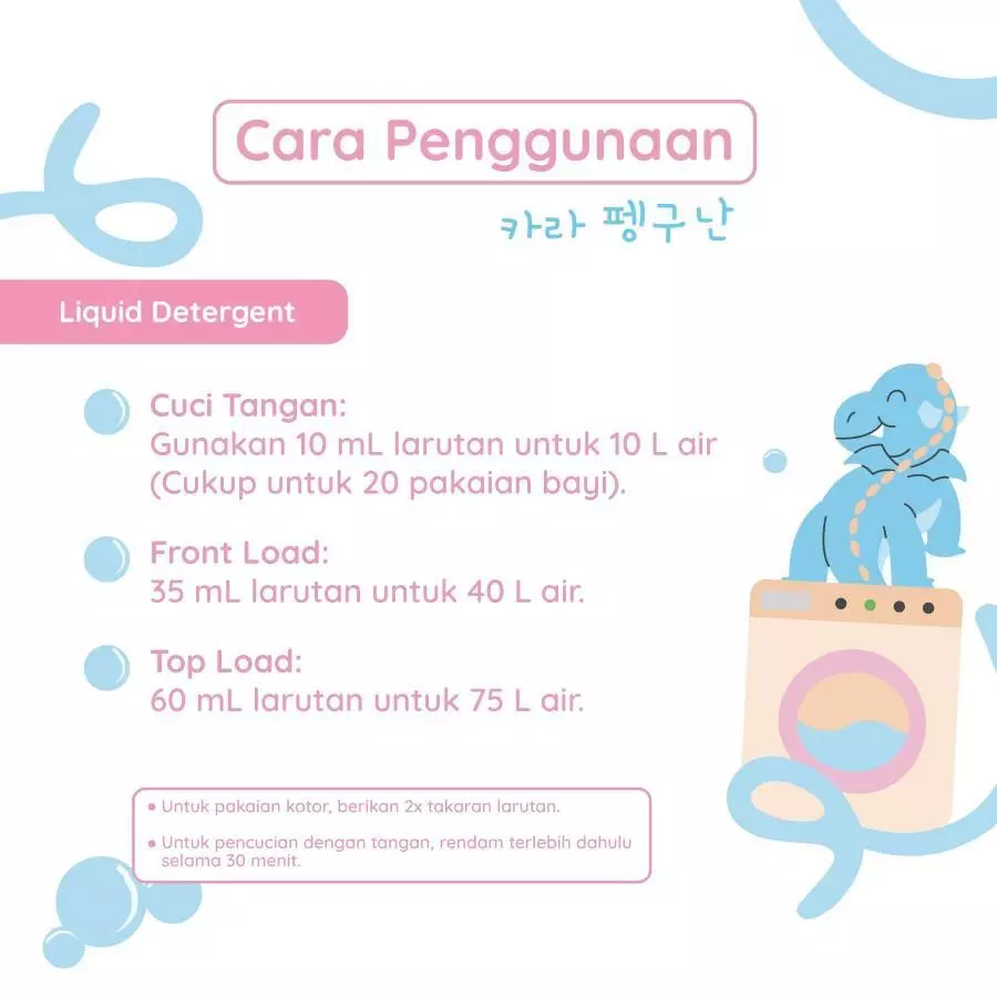 [PROMO] HAVE Baby Liquid Detergent Deterjen Cair, Bottle & Dish Cleanser Pembersih Botol, Fabric Softener Pelembut Pakaian BAYI & ANAK PREMIUM 4L