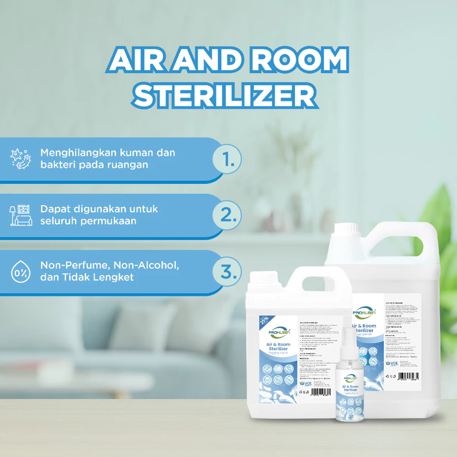 Fogging Liquid Disinfektan FOOD GRADE Disinfectant Antiseptik 1L