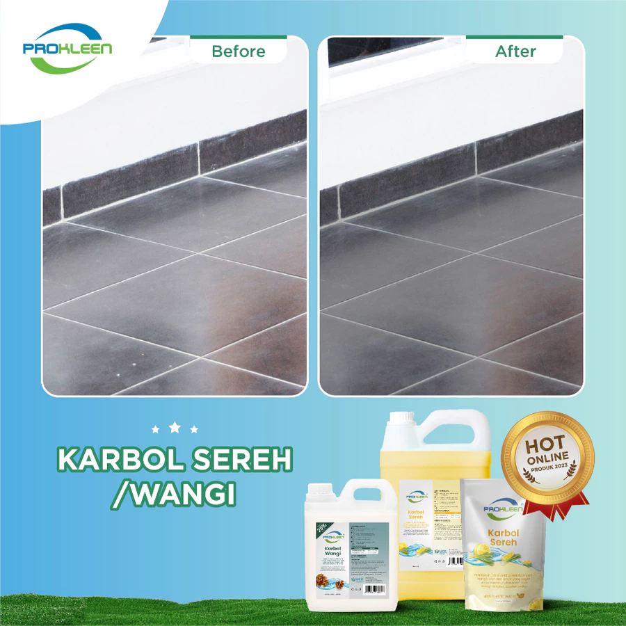 [BUY 1 GET 1] Karbol Sereh PROKLEEN 800mL + FREE Karbol Cemara 800mL