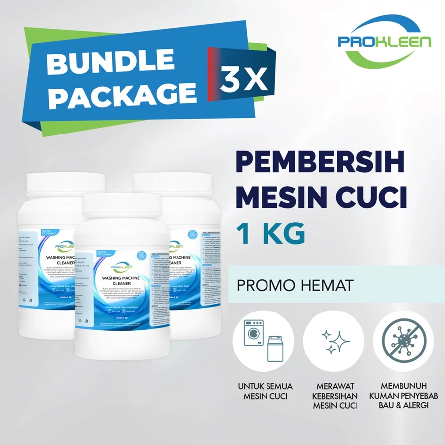 [BUNDLE] Pembersih Mesin Cuci Washing Machine Cleaner PROKLEEN - 3pcs