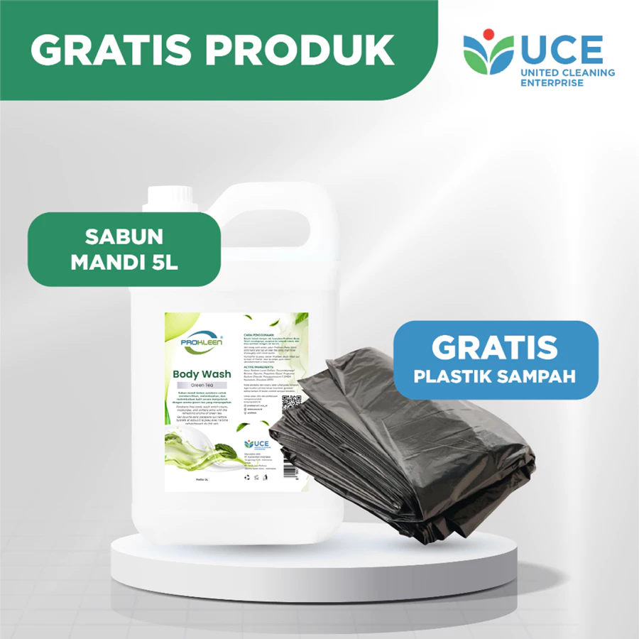 [FREE GIFT] Sabun Mandi BATH & BODY WASH 5L +FREE Plastik Sampah 1pack