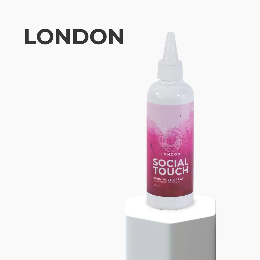 REFILL Pocket Hand Sanitizer Food Grade - Social Touch Germ Free 250mL