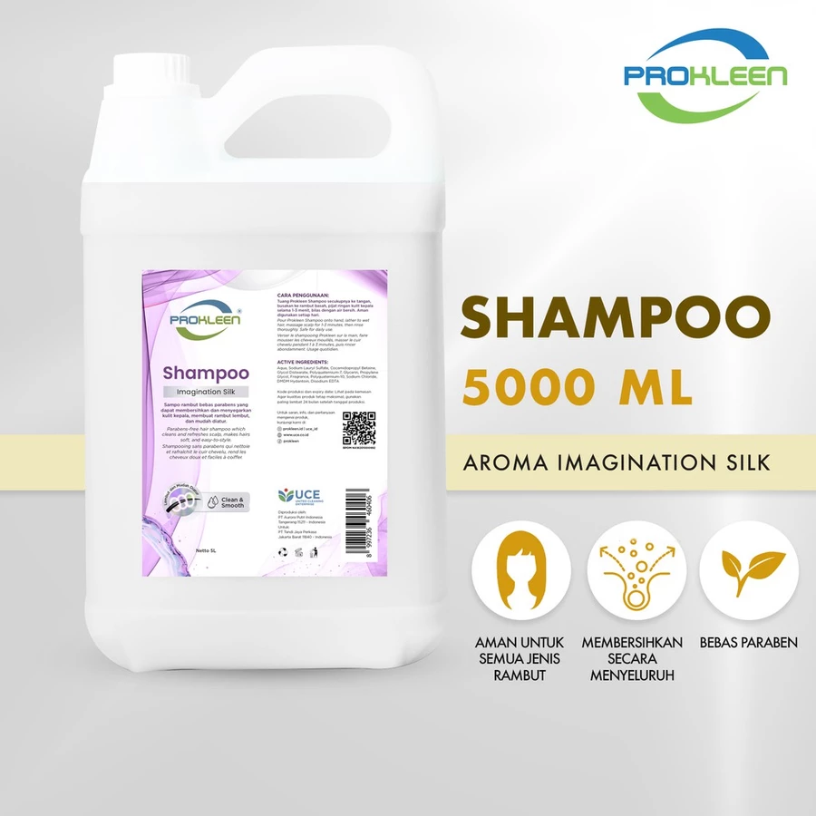 PROKLEEN Shampoo Rambut Hair Shampoo 5L