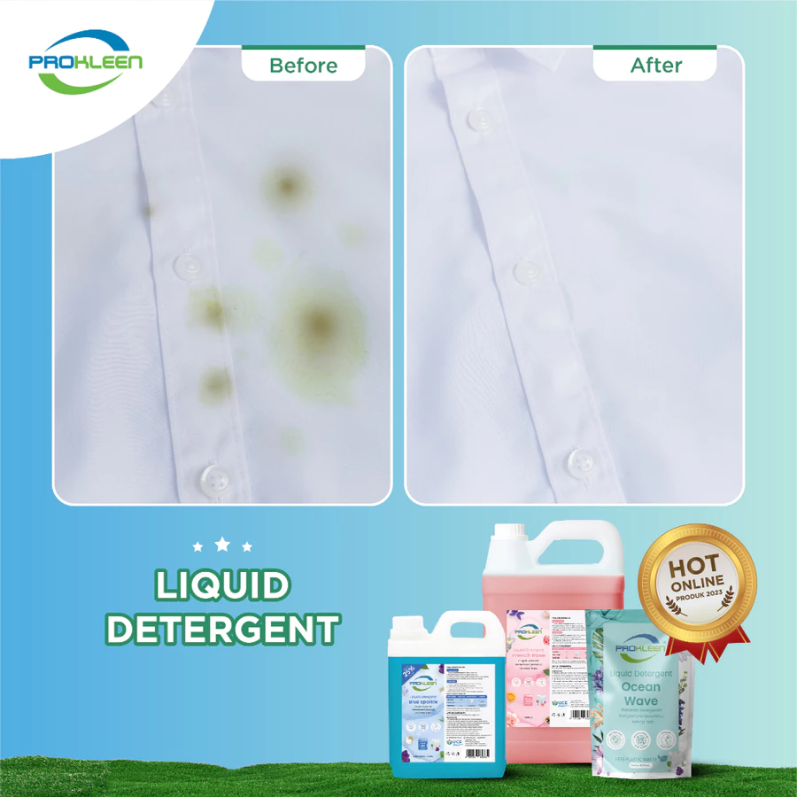PROKLEEN Deterjen Cair Laundry Liquid Detergent 5L BERAT SESUAI