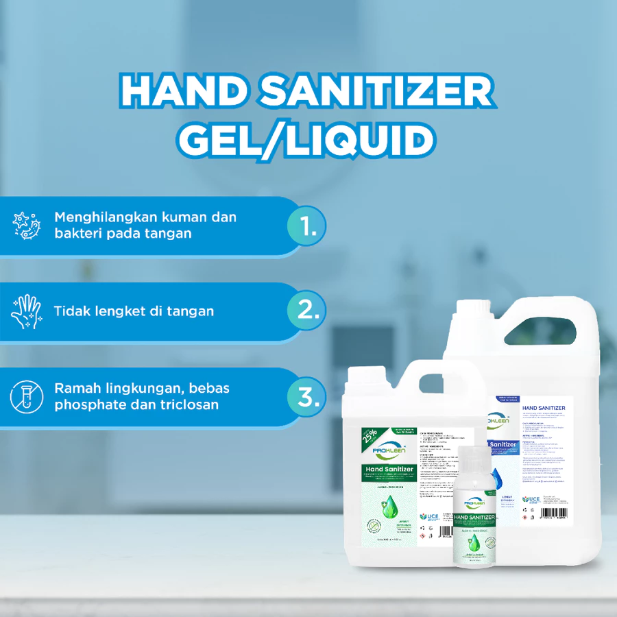 PROKLEEN [BUNDLE] Hand Sanitizer Gel 70% Food Grade 60mL - 48pcs