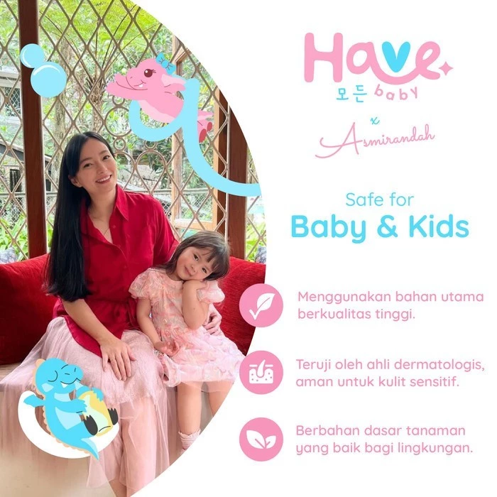 [PROMO] HAVE Baby Liquid Detergent Deterjen Cair, Bottle & Dish Cleanser Pembersih Botol, Fabric Softener Pelembut Pakaian BAYI & ANAK PREMIUM 4L
