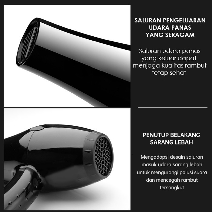 GM Bear Hair Dryer Compact 1328 - Vlasy Pengering Rambut
