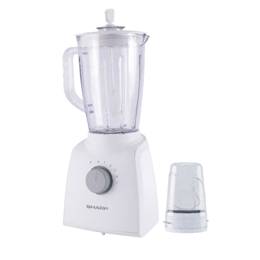 Sharp EM151PWH Blender Plastik 1.5 Liter 350 Watt White