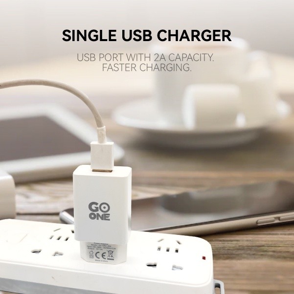 GOONE Kepala Charger Dual Port 10W Single Port USB Charger