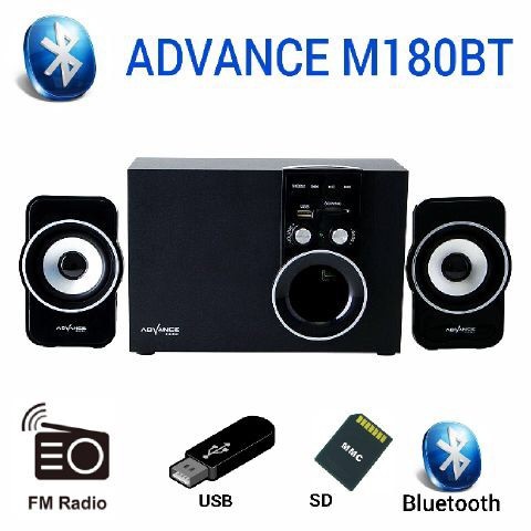 Advance MT180BT Speaker Bluetooth MP3 Black