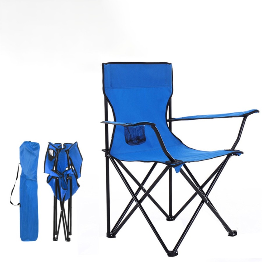 Kursi Lipat Outdoor Kursi Lipat Portable FSY-1 Kursi Camping Kursi - Biru