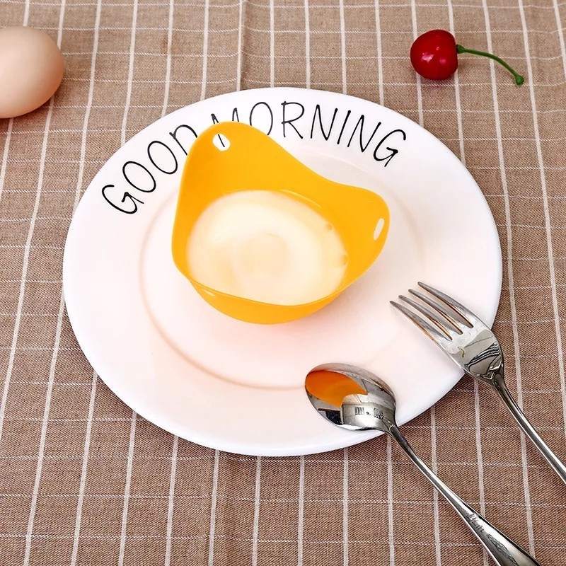 Cetakan Telur Rebus Silikon Silicone Egg Poacher Food Grade