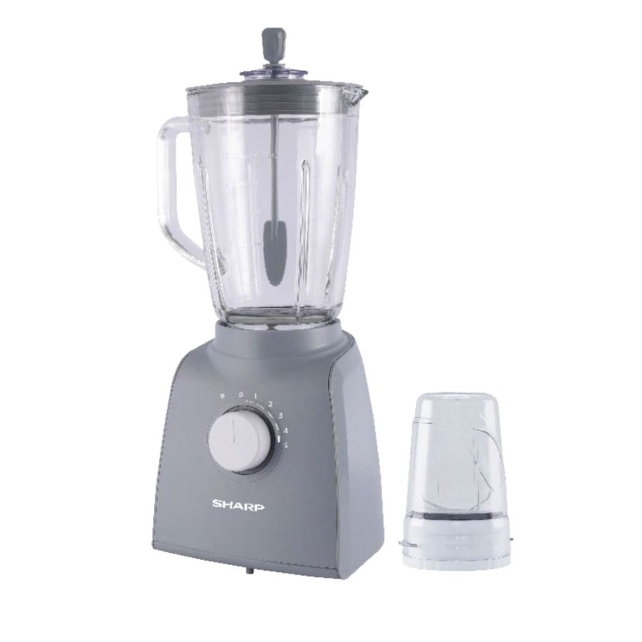 Sharp EM151GGY Blender Gelas 1.5 Liter 350 Watt Grey