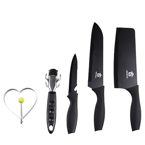 GM Bear Pisau Dapur Set (5 in 1) 1083 - Kitchen Knife Set 5psc