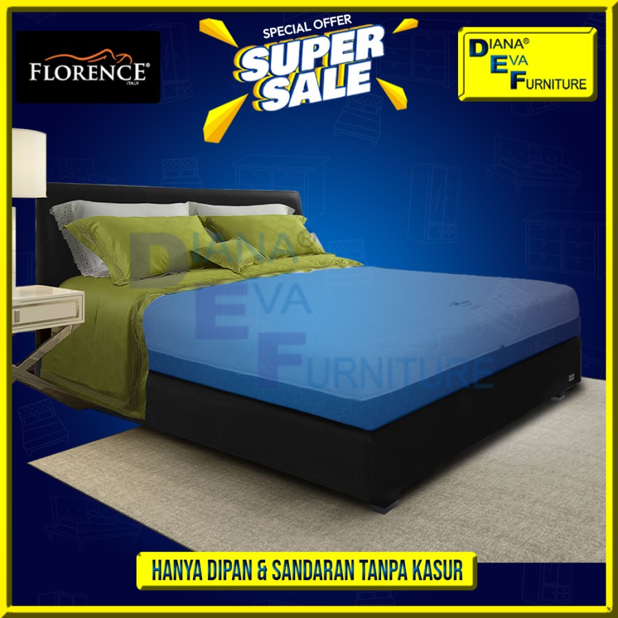 Florence Bedset Colloseum (Dipan + Sandaran Tanpa Kasur/Matras)