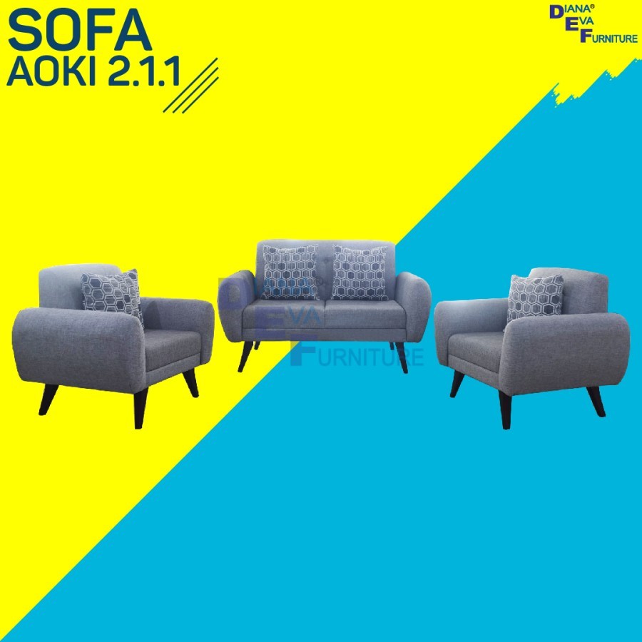 Sofa Aoki 2.1.1 (kursi tamu)
