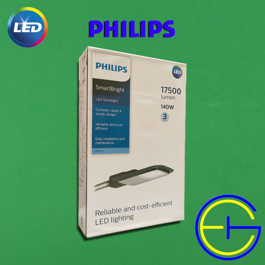 BRP132 LED175 140W 220-240V DM GM LAMPU JALAN PHILIPS - NW