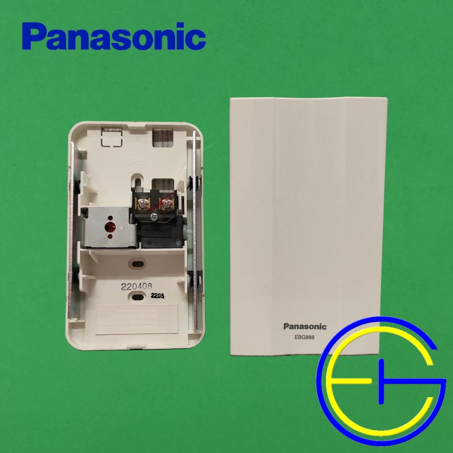 Speaker Bell Wide Series EBG888 Panasonic Pasangan EGG331 Putih