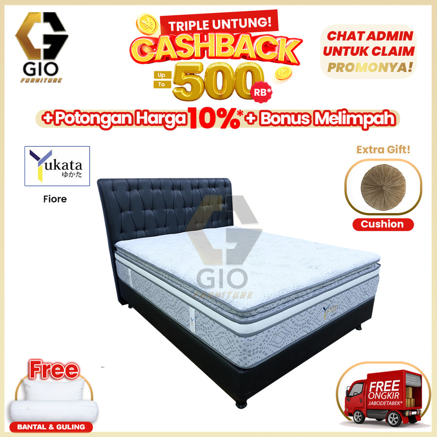 Yukata Springbed Fiore (Fullset) 