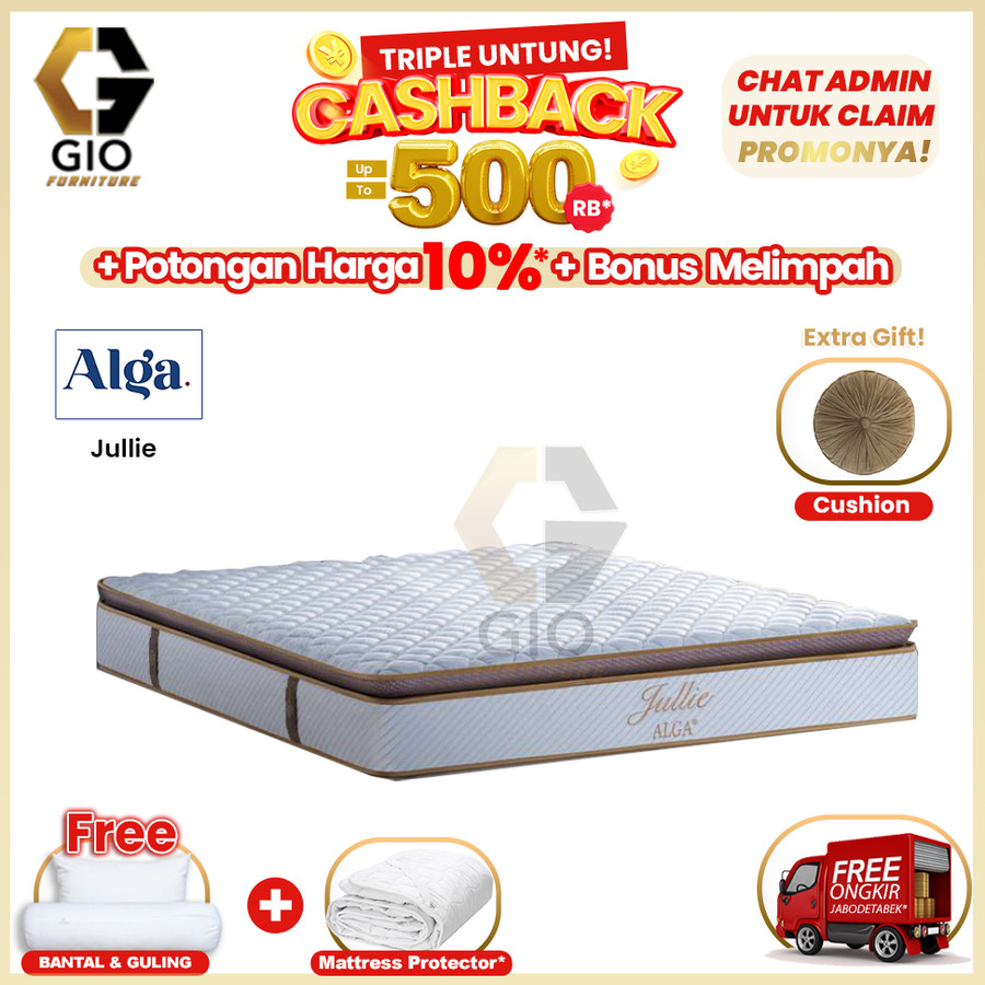 Alga Kasur Springbed Jullie (Hanya Kasur) 
