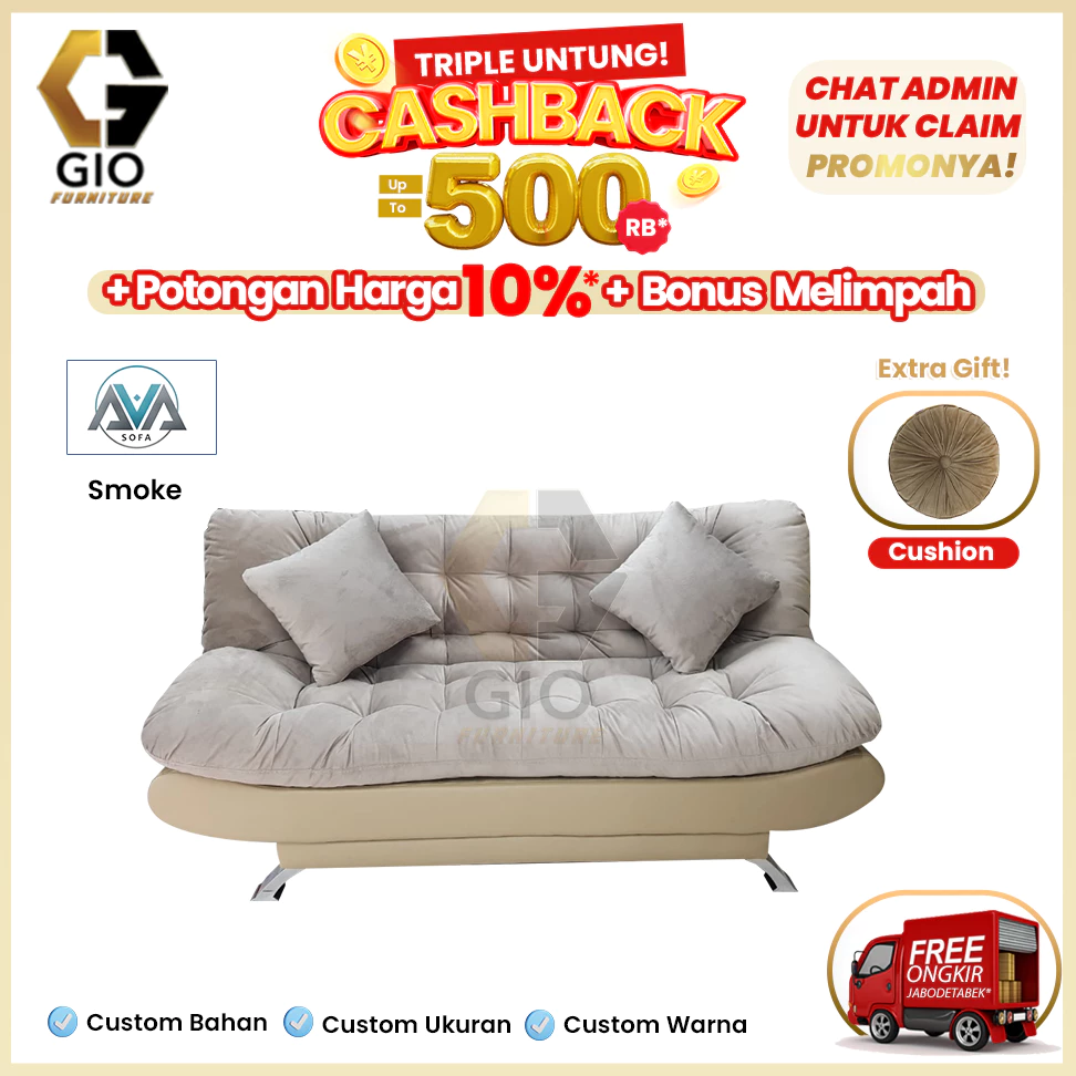 Sofabed Gemoy AVA Smoke