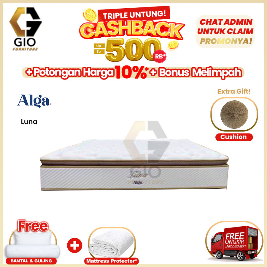 Alga Kasur/Springbed Luna (Mattress Only)