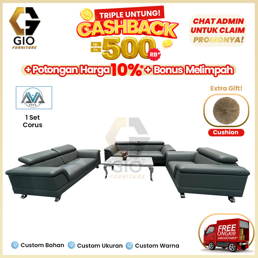 Sofa Santai Corus/Monaco - SALE!