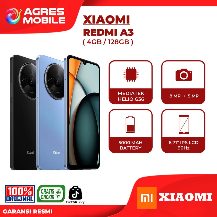 [ AGRES X SEE_MASSE ] XIAOMI REDMI A3 ( 4GB/128GB ) GARANSI RESMI