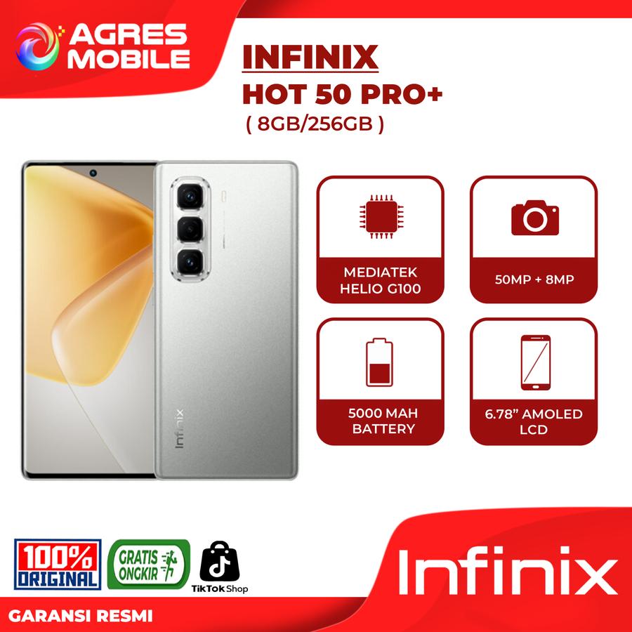 [ AGRES X WIWIK ] INFINIX HOT 50 PRO plus + ( 8GB/256GB ) GARANSI RESMI