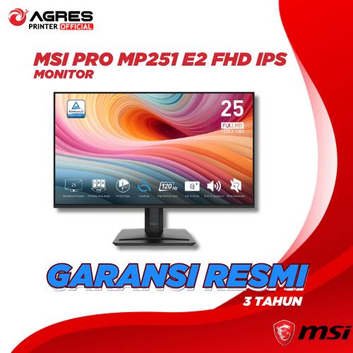 MSI MONITOR PRO MP251 E2 25" INCH FHD 120Hz IPS FHD GARANSI RESMI