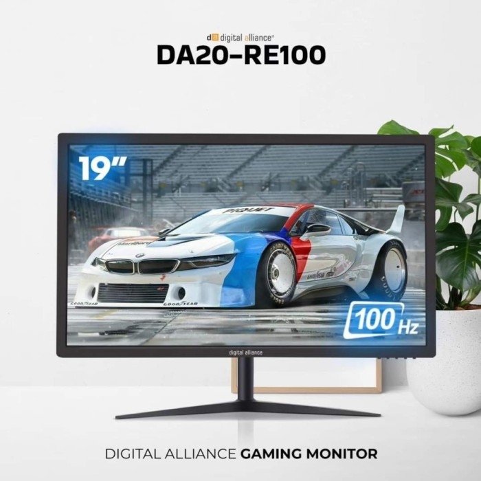 DIGITAL ALLIANCE LED MONITOR TN PANEL 19.5 INCH 100HZ DA20 RE100 / DA20-RE100