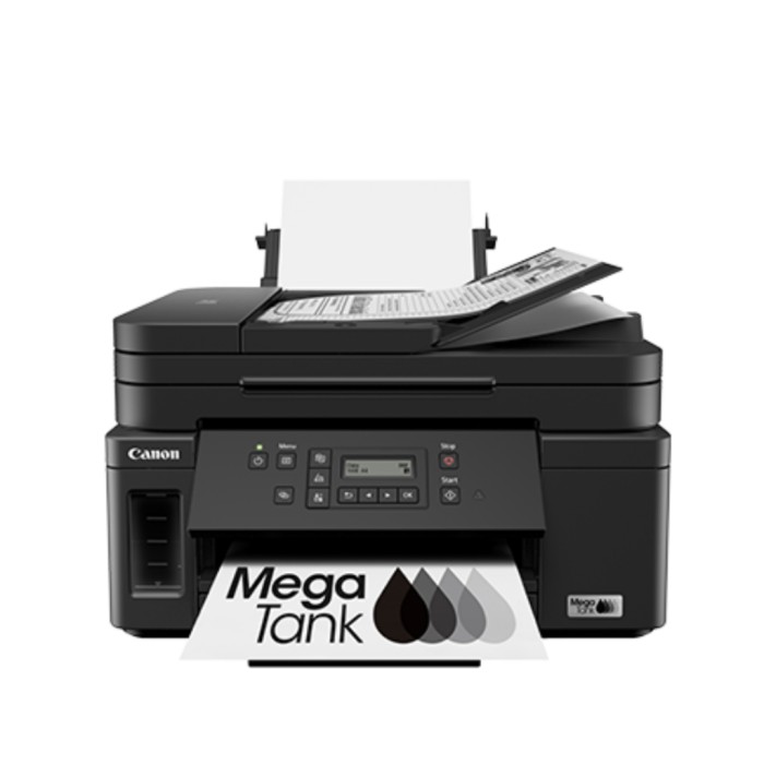 Printer F4 Duplex CANON GM4070 Monokrom LAN Wifi Print Only - Original & Garansi Resmi - Printer MegaTank Hitam Putih Pengganti M200 M2050 - Printer Kertas F4 Cetak Dua Sisi Otomatis