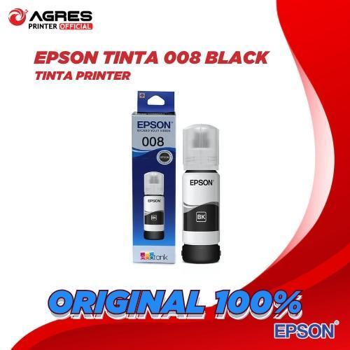 EPSON TINTA PRINTER 008 BLACK TINTA ORIGINAL